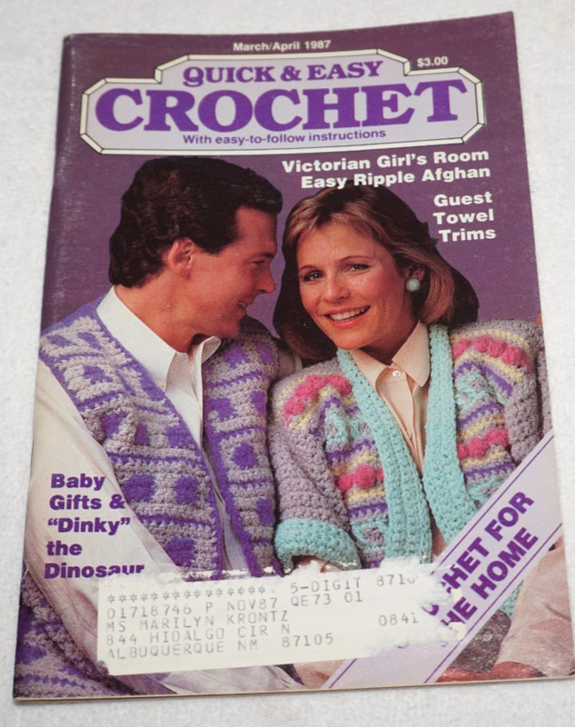 6, Quick & Easy Crochet Magazines: Spring 1986 - March/April 1987 gallery