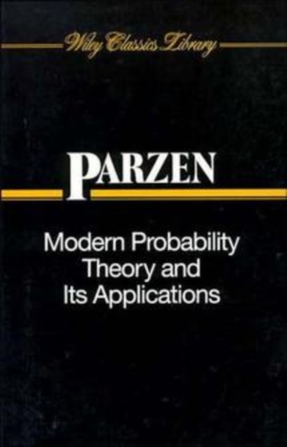Parzen – Modern Prob Theory Its Applications P – New paperback or so – X555z