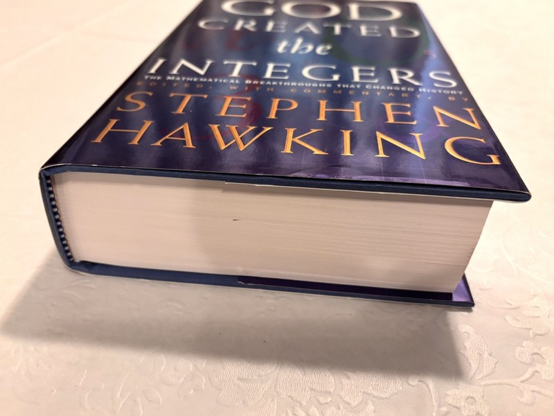God Created the Integers: Mathematical Breakthroughs… Stephen Hawking -Hardcover gallery