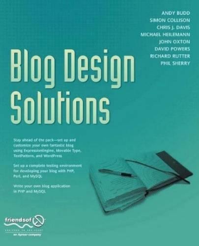 Richard Rutter Andy Budd Simon Collison Blog Design Sol (Paperback) (UK IMPORT)