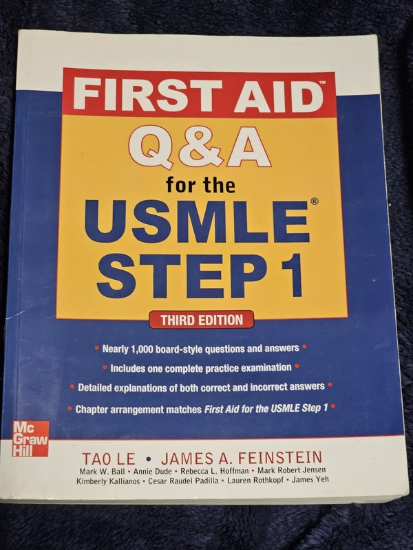 First Aid QA for the USMLE Step 1 Third Edition First Aid