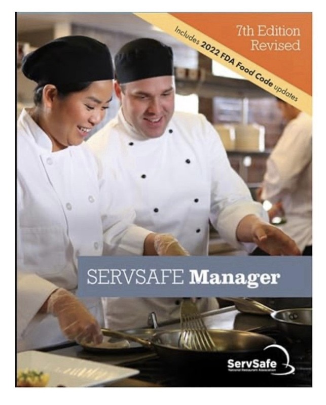 ServSafe Manager 7th Edition Revised Textbook 2022 FDA Food Code National Resta…