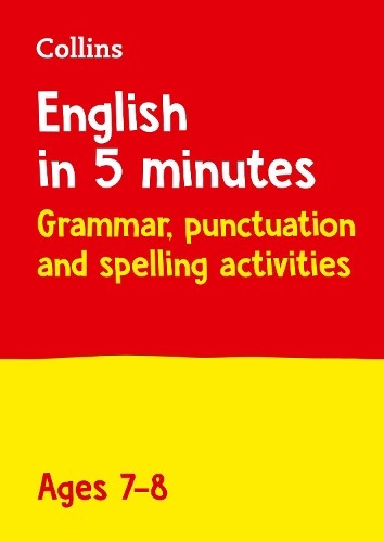 English in 5 Minutes a Day Age 7-8: Ideal… by Collins KS2 Paperback / softback