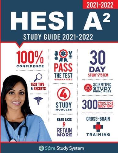 HESI A2 Study Guide: Spire Study System & HESI A2 Test Prep Guide with HE – GOOD