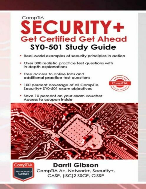 CompTIA Security+ Get Certified Get Ahead: SY0-501 Study Guide by Gibson, Darril