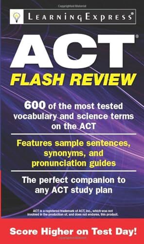 ACT Flash Review, LearningExpress