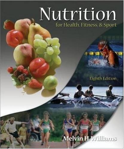 NUTRITION FOR HEALTH, FITNESS &AMP; SPORT By Melvin Williams Excellent Condition