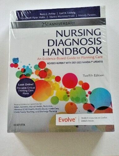Nursing Diagnosis Handbook, 12th Edition Revised Reprint with 2021-2023. Sealed