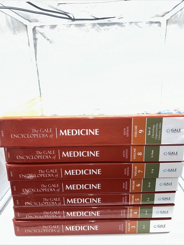 NEW 3-9 The Gale Encyclopedia of Medicine, Set of 7 Total Volumes