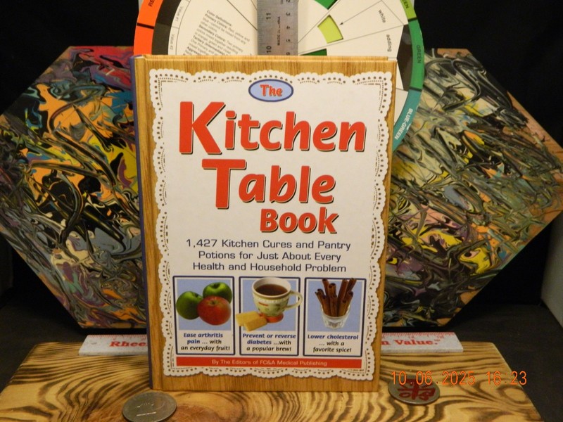 The Kitchen Table Book: 1,427 Kitchen Cures and Pantry Potions for Just A – GOOD