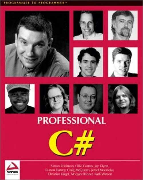 Professional C# Paperback WROX Author Team