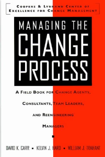 Managing the Change Process: A Field Book for Change Agents, Team Le – VERY GOOD