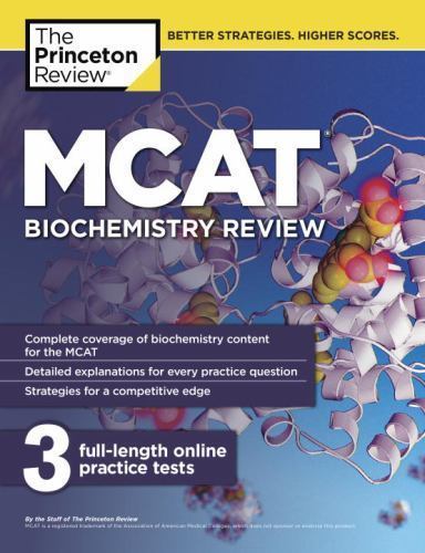 Graduate School Test Preparation Ser.: MCAT Biochemistry Review by The Princeton