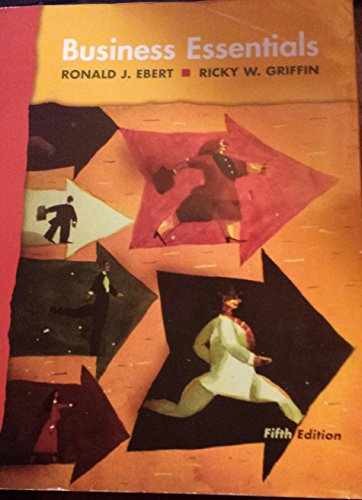 Business Essentials – Paperback, by Ebert Ronald J.; Griffin Ricky – Very Good