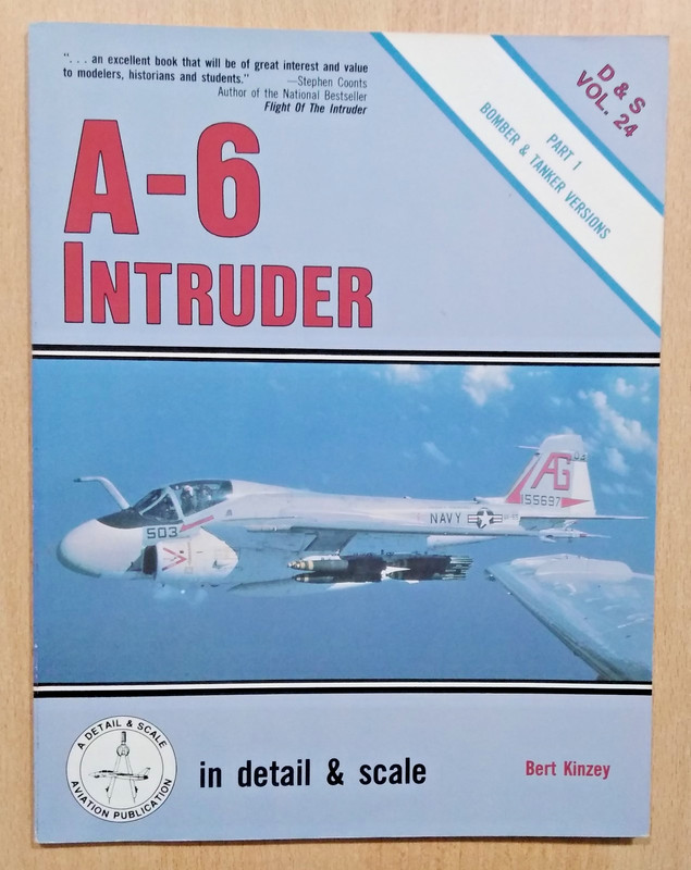 18-B24 In Detail & Scale VOL. 24 GRUMMAN A-6 INTRUDER by BERT KINZEY