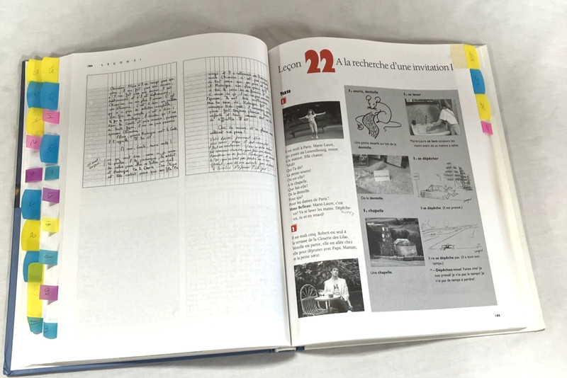 French In Action Second Edition Parts 1 & 2 Hardcover Textbook Set Yale gallery