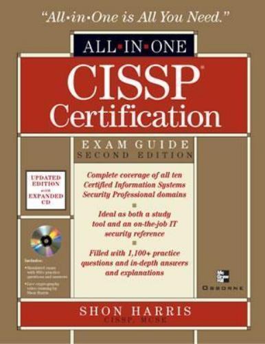 CISSP Certification: Exam Guide, 2nd Edition (All-in-One) (Book & CD)