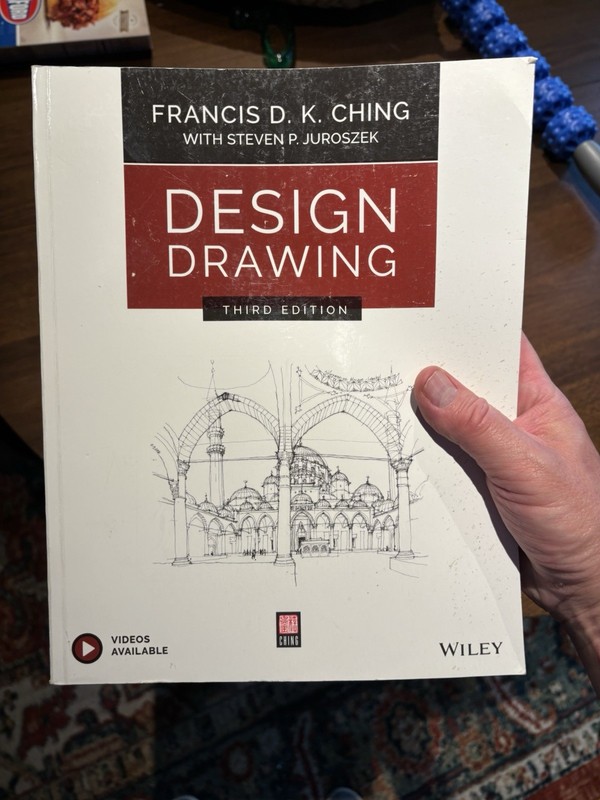 Wiley Design Drawing Third Edition Ching Juroszek Paperback Architecture