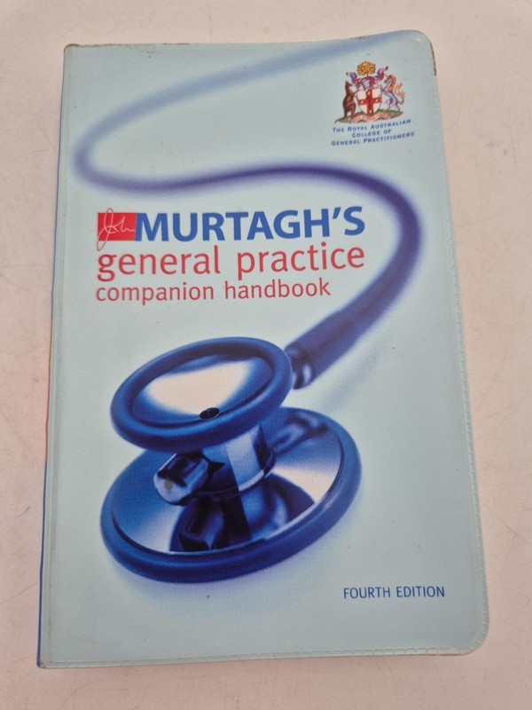 Murtagh’s General Practice Companion Handbook – Fourth Edition – VGC – 4th B71