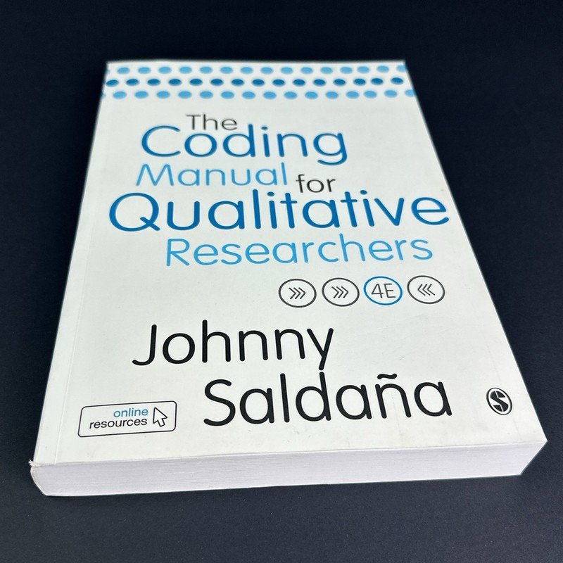Coding Manual for Qualitative Researchers 4th Fourth Edition Johnny Saldaña 2021 gallery