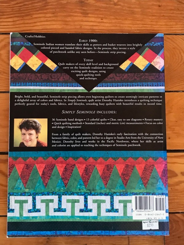 Lot of SIMPLY SEMINOLE Hanisko KANSAS SPIRIT Poore EQ5 DESIGN COOKBOOK Quilting gallery
