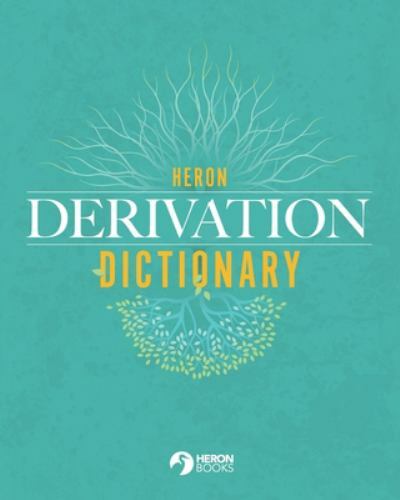 Heron Derivation Dictionary, Paperback, Like New Used, Free shipping in the US