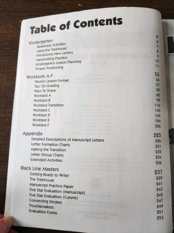 Reason for Handwriting Comprehensive Teacher Guidebook K-6th gallery