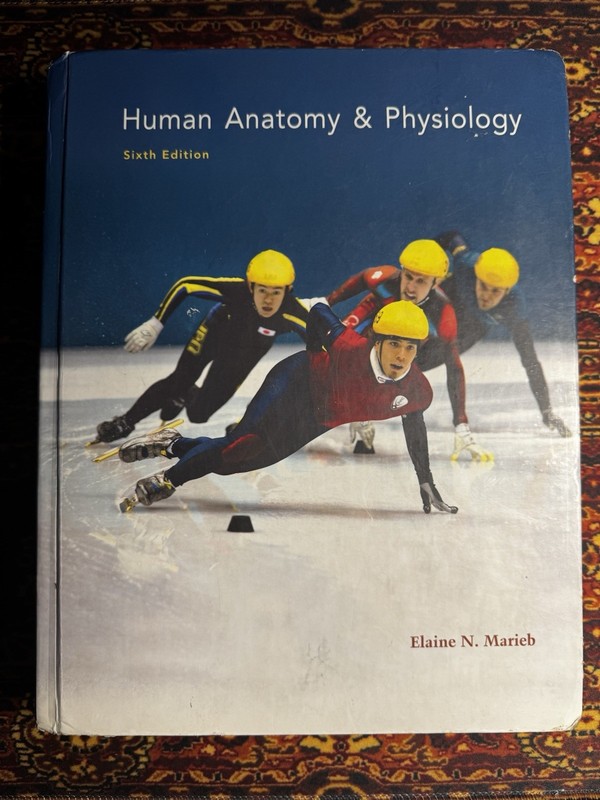 “Human Anatomy & Physiology” authored by Elaine N. Marieb.