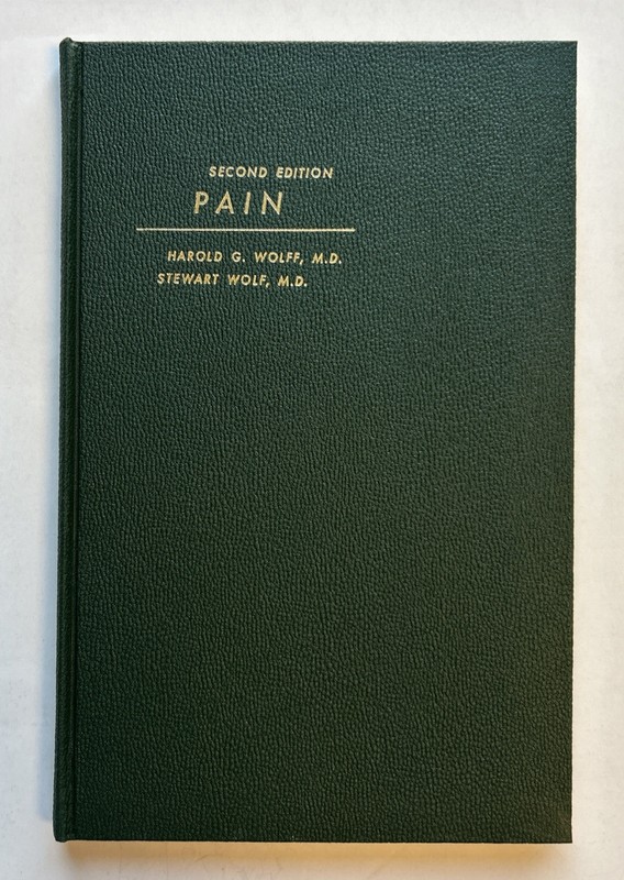 PAIN 2nd Ed Harold G Wolff 1963 Neurology Anesthesiology Headache Migraine HC DJ gallery