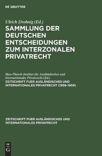 1958-1959 (Hardback)