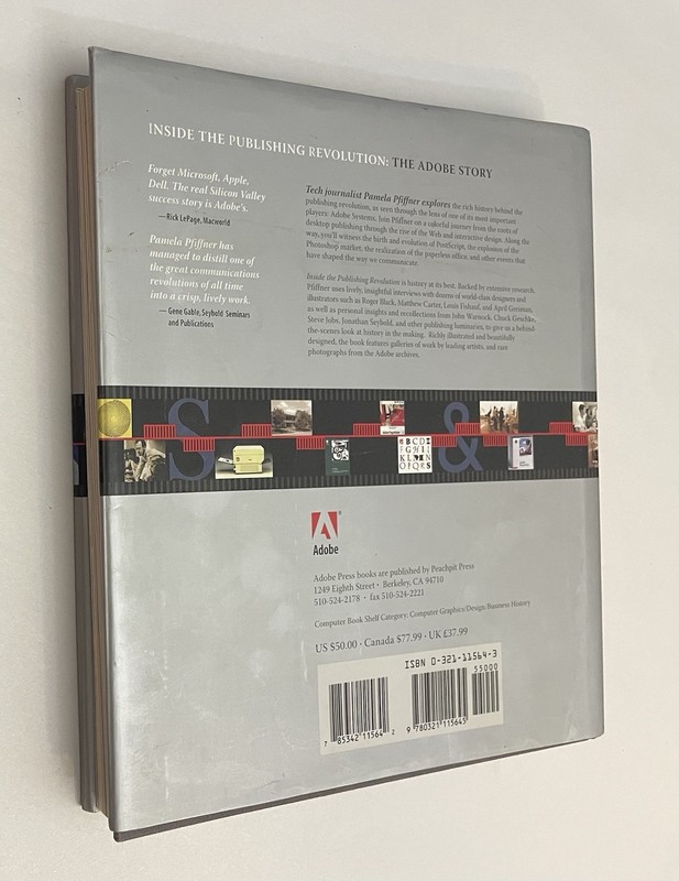 Inside the Publishing Revolution The Adobe Story by Pamela Pfiffner FIRST ED. gallery