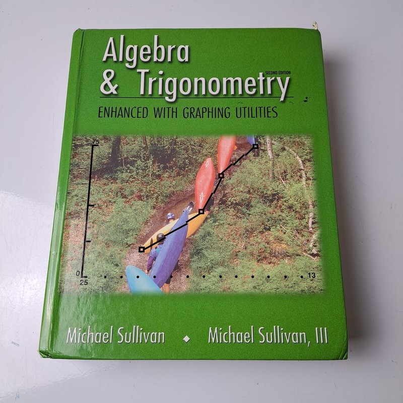 Textbook Algebra Trigonometry Enhanced Graphing Utilities 2nd Edition