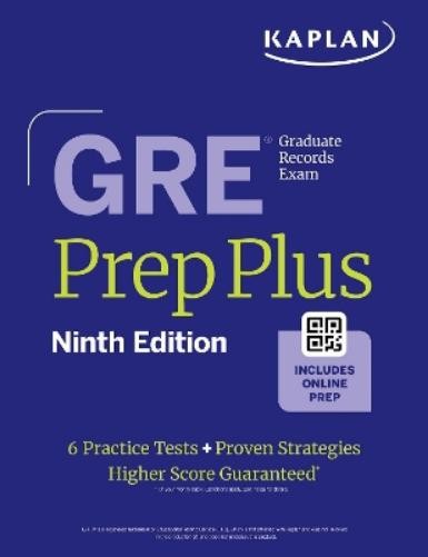 GRE Prep Plus, Ninth Edition (2026): Includes 6 Practice (Paperback) (UK IMPORT)