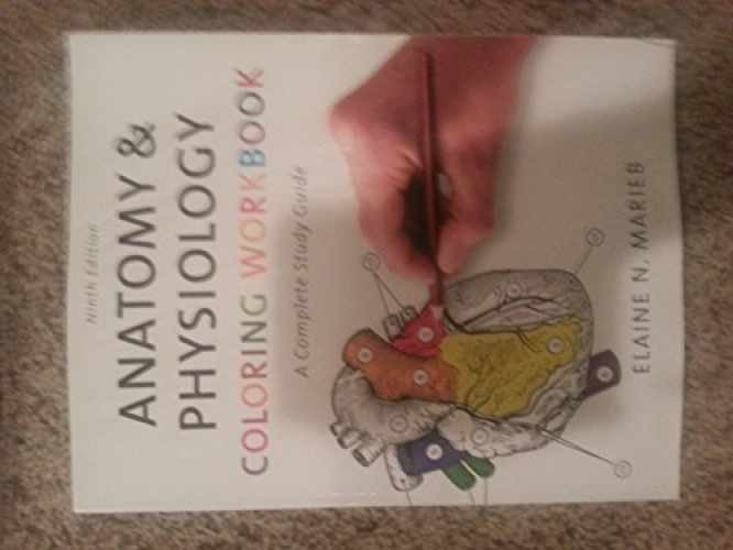 Anatomy & Physiology Coloring – Paperback, by Marieb Elaine N. – Acceptable p
