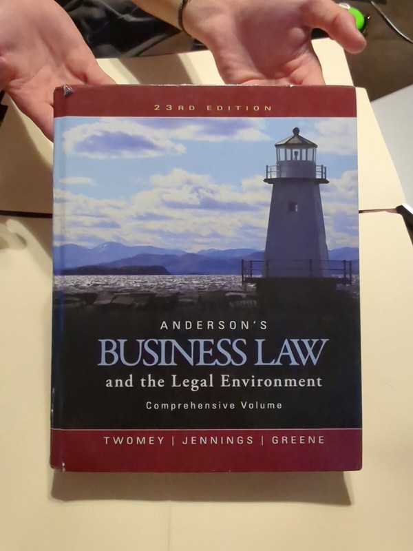 MindTap Course List Ser.: Anderson’s Business Law and the Legal Environment,…