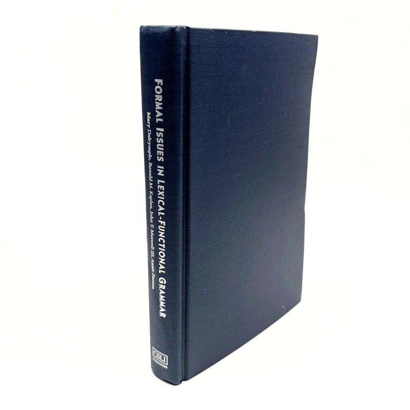 Formal Issues in Lexical-Functional Grammar Dalrymple, Mary, Ronald M. Kaplan Jo
