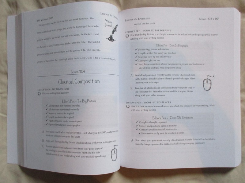 Legends & Laureates Language Arts: Intermediate Student Text & Teaching Helps gallery