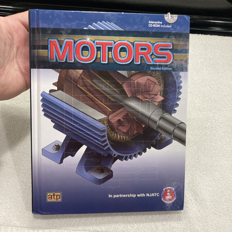 Motors. 2nd Edition. Hard Cover With CD. Used Good. Ships Free.