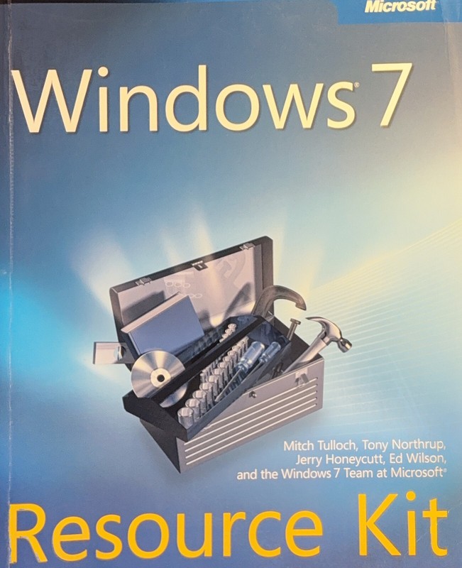 Windows 7 Resource Kit – Paperback By Mitch Tulloch – VERY GOOD