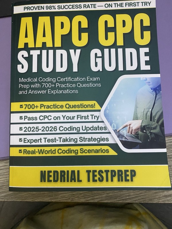 CPC Exam Prep Books 2026 (one Is AAPC) HCPCS II, ICD-10-CM, CPT. Brand new.