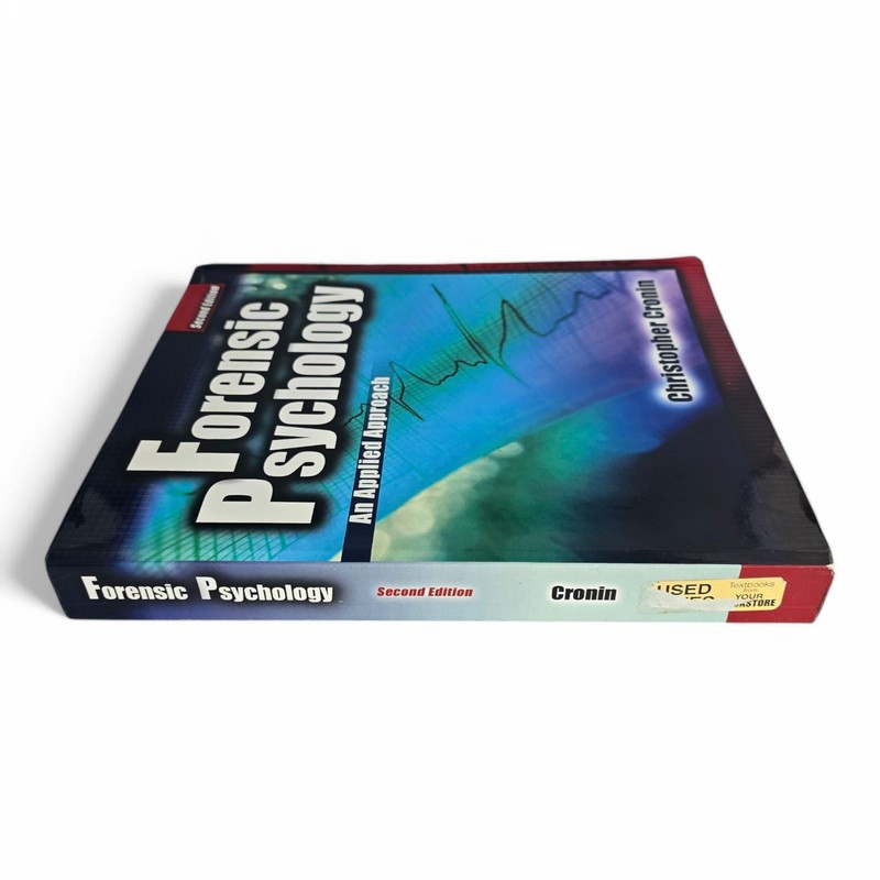 FORENSIC PSYCHOLOGY: An Applied Approach (Second Edition) Paperback Chris Cronin gallery