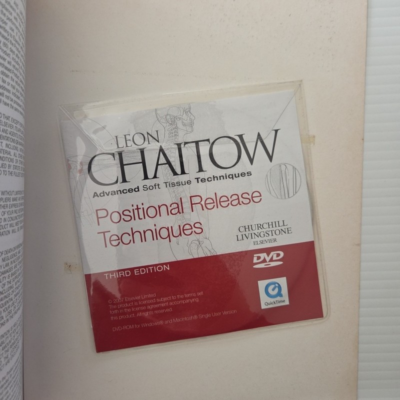 Leon Chaitow Positional Release Techniques Book & DVD Advanced Soft Tissue Tech gallery