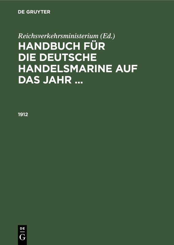 1912 (Hardback)