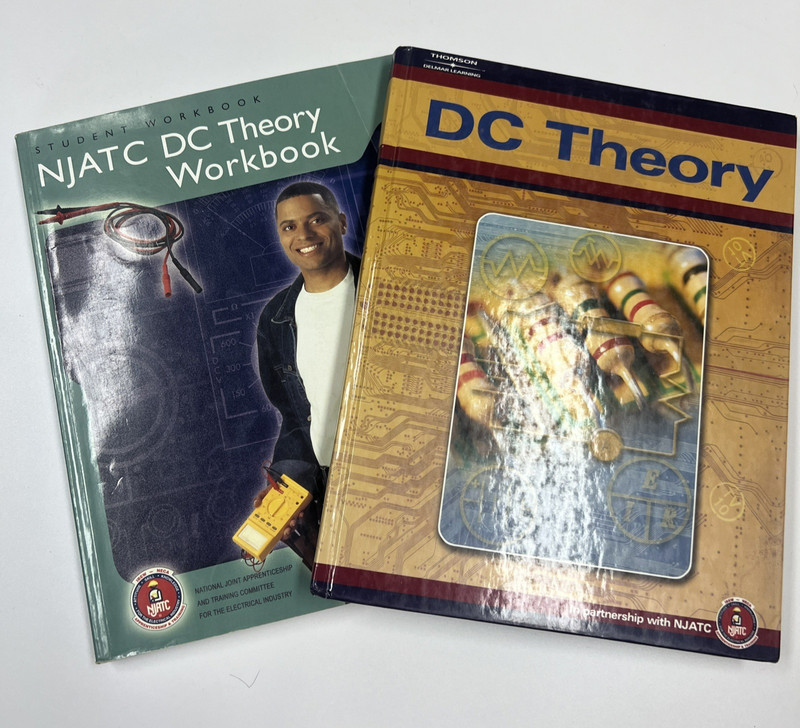 DC Theory Hardcover Textbook Cadick, John NJATC Staff w/ completed workbook 2004