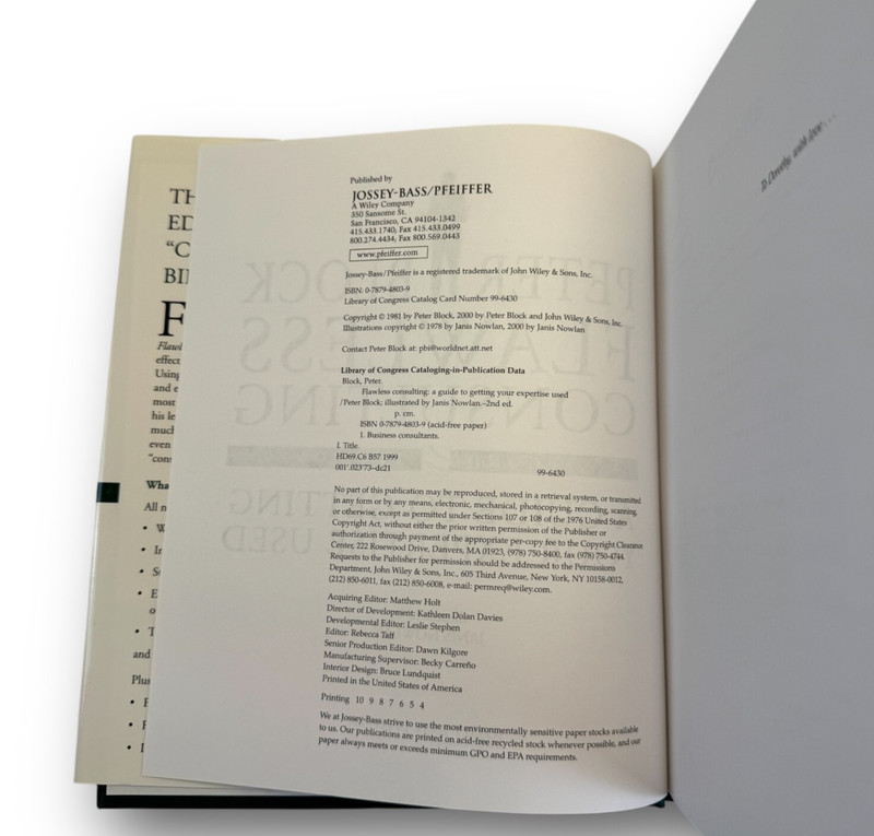 Flawless Consulting Book Peter Block gallery