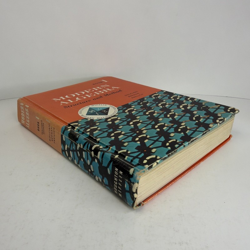 Modern Algebra: Structure and Method Book 1 Teacher’s Manual 1962 Hardcover gallery
