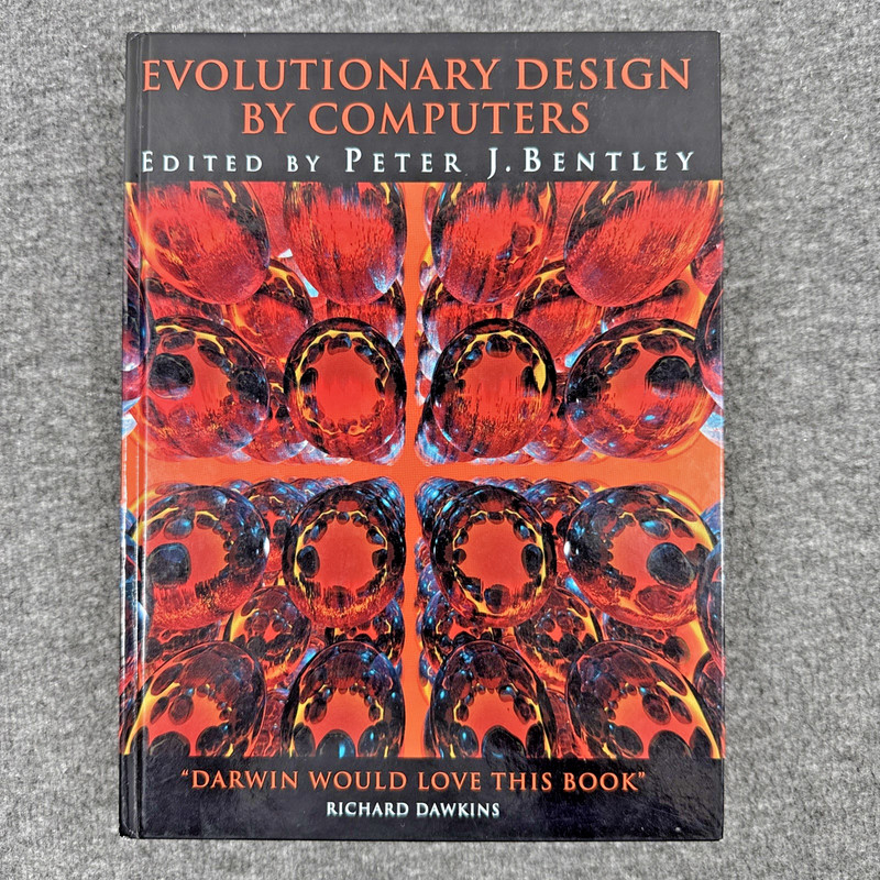 Evolutionary Design By Computers, Peter J Bentley 1999 Hardcover 1st Ed + CD-ROM