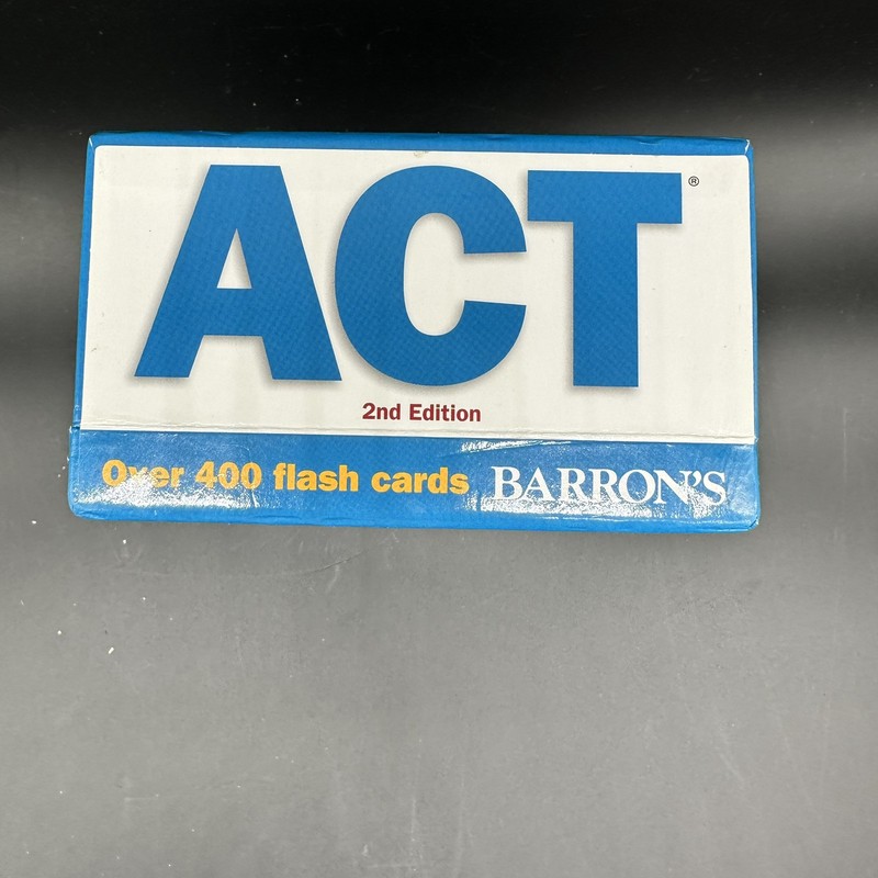Barron's ACT 400+ Flash Cards Study Aid Test Prep Get Higher Score 2nd Edition. gallery