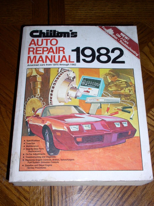 Chilton’s Auto Repair Manual 1975-1982 – KMart Edition 7084 Soft Cover