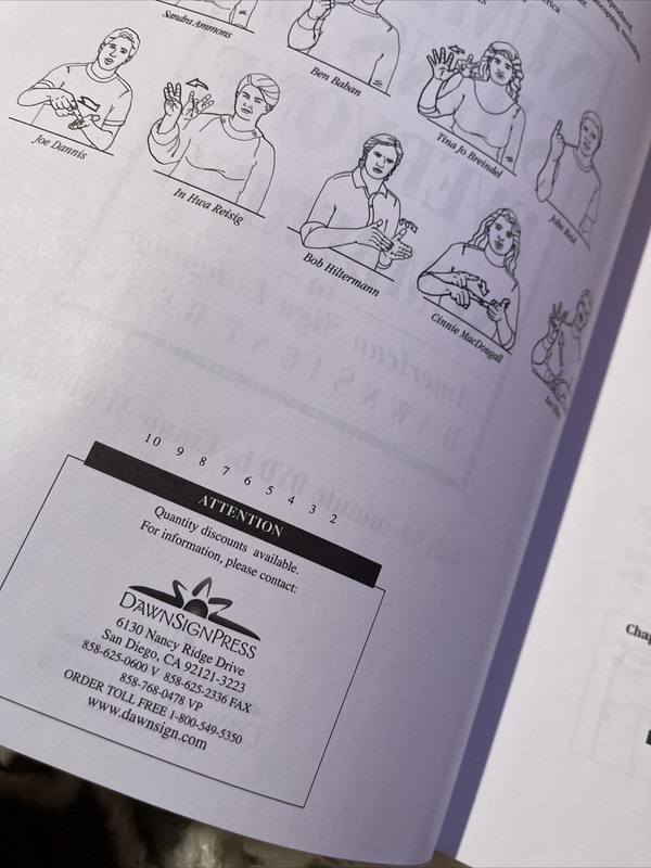 Number Signs for Everyone - Numbering in American Sign Language NO DVD gallery